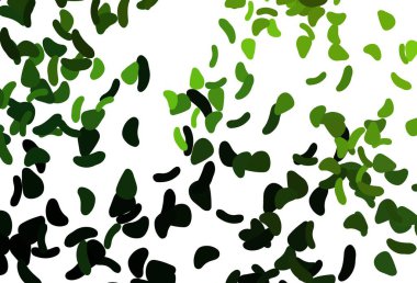 Karmaşık şekilli hafif turuncu vektör deseni. Modern tarzda değişen renkli kaotik formlar. Duvar kağıtları için zarif tasarım.