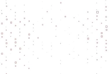 Çizgileri, dikdörtgenleri olan açık kırmızı vektör arkaplanı. Dikdörtgenli soyut gradyan çizimi. Terfi için modern şablon.