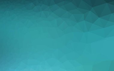 Açık BLUE vektör çokgen arkaplan.