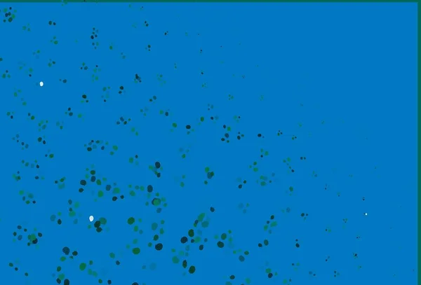 Açık Mavi Kabarcık Şekilli Yeşil Vektör Şablonu Mermer Şeklinde Parlak — Stok Vektör