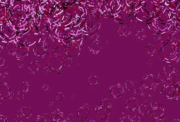 Abstrakti Vektori Layout Ympyrän Muotoisia Kaunis Värillinen Kuva Hämärtynyt Piireissä — vektorikuva
