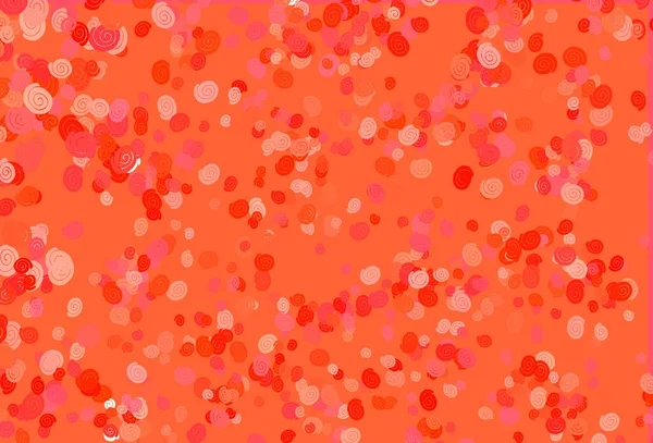 Fond Vectoriel Rouge Clair Avec Des Formes Lave Illustration Géométrique — Image vectorielle