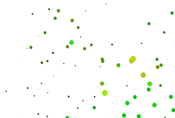 Світло Зелене Жовте Векторне Покриття Плямами Розмитий Декоративний Дизайн Абстрактному — стоковий вектор