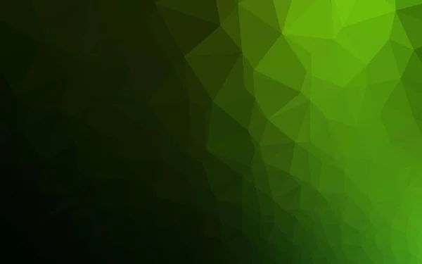 Hellgrünes Vektormosaik — Stockvektor