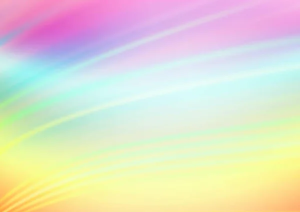 Multicolor Luz Vector Del Arco Iris Moderno Fondo Elegante — Vector de stock