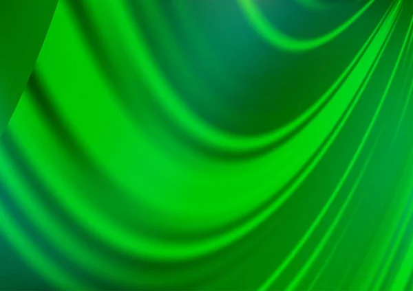 ライトグリーンベクトルぼやけた輝きアブストラクトテンプレート — ストックベクタ