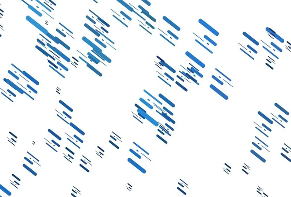 Ljus Blå Vektor Bakgrund Med Långa Linjer — Stock vektor