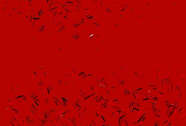 Textura Vetorial Vermelha Clara Com Linhas Coloridas Projeto Decorativo Borrado — Vetor de Stock