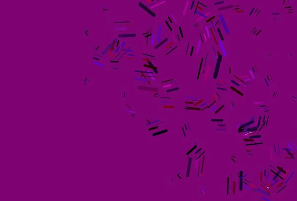 Textura Vectorial Púrpura Claro Con Líneas Coloridas Ilustración Abstracta Geométrica — Vector de stock