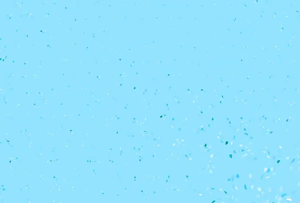 Fond Vectoriel Bleu Clair Avec Des Formes Abstraites Design Décoratif — Image vectorielle