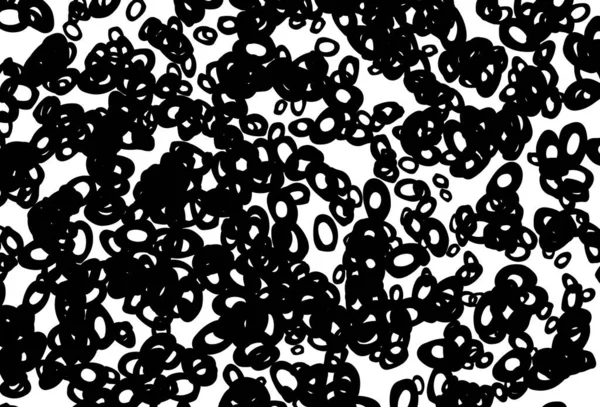 Schwarz Weiße Vektortextur Mit Scheiben Verschwommenes Dekoratives Design Abstrakten Stil — Stockvektor