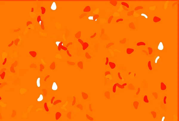 Fond Vectoriel Orange Clair Avec Des Formes Abstraites Illustration Abstraite — Image vectorielle