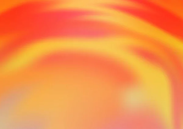Licht Oranje Vector Abstracte Wazige Achtergrond — Stockvector