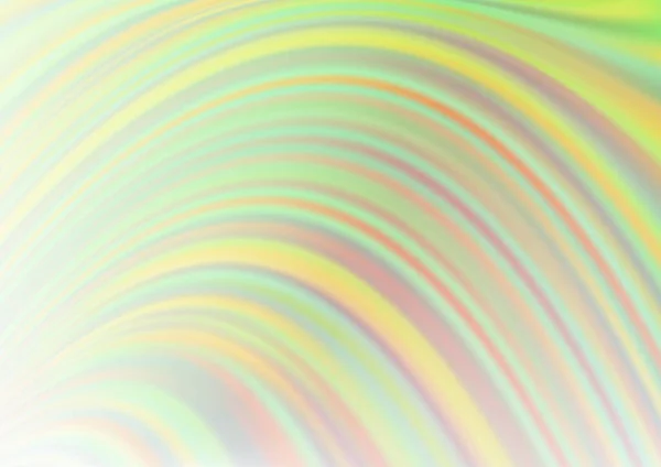Векторний Шаблон Зігнутими Стрічками Яскрава Ілюстрація Яка Складається Розмитих Ліній — стоковий вектор