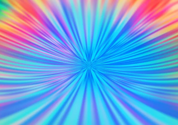 Light Multicolor Rainbow Vector Glossy Abstract Background Creative Illustration Halftone — Stock Vector