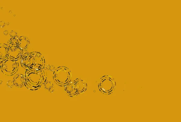 Disposition Vectorielle Abstraite Avec Des Formes Cercle Belle Illustration Colorée — Image vectorielle