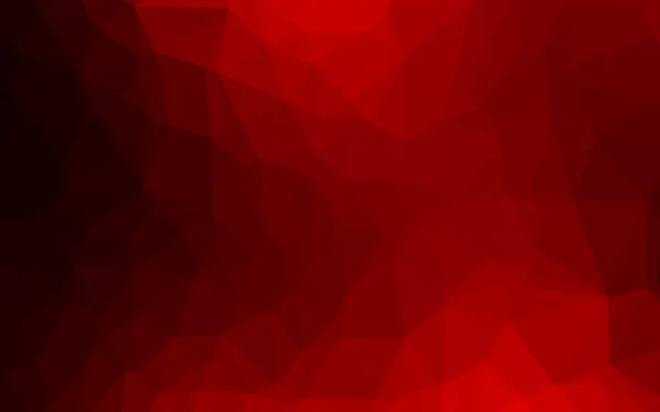 Light Red Vector Low Poly Layout — Stock Vector