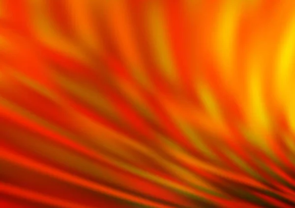 Lichtgeel Oranje Vector Abstract Wazig Patroon — Stockvector