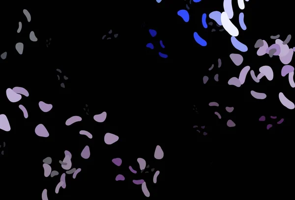 Rose Foncé Fond Vectoriel Bleu Avec Des Formes Abstraites Illustration — Image vectorielle