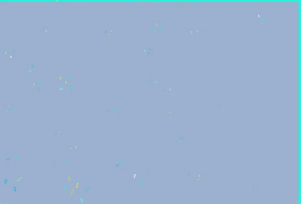 Декоративна Ілюстрація Абстрактним Барвистим Листям Текстурований Шаблон Веб Сайту — стоковий вектор