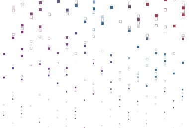 Açık mavi, dikdörtgen biçiminde kırmızı vektör dokusu. Renkli dikdörtgenlerle modern soyut çizimler. İş ilanınız için akıllı tasarım.