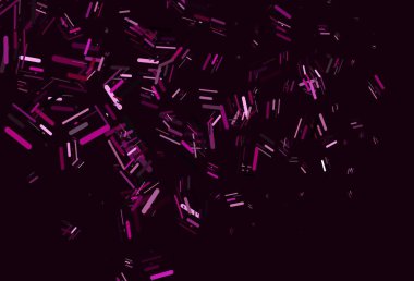 Dinamik parçacıkların soyut arkaplanı. 3d resimleme