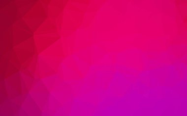 Açık Mor, Pembe vektör üçgen şablon.