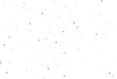 Dikdörtgenli açık kırmızı vektör arkaplan. Dikdörtgenleri ve kareleri olan güzel bir çizim. Reklamınız, posteriniz, afişiniz için en iyi tasarım.