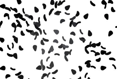 Karmaşık şekilli açık siyah vektör deseni. 