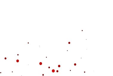 Açık sarı, küreli turuncu vektör deseni. Doğa tarzında renkli baloncuklu soyut illüstrasyon. Güzel web siteleri için desen.