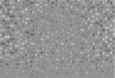 Açık gümüş, buz taneli gri vektör şablonu. Buz kristalleri ile modern geometrik soyut çizim. İş ilanınız için yeni yıl tasarımı.