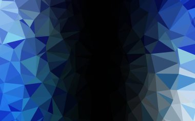 Işık Mavisi vektörü soyut mozaik deseni.