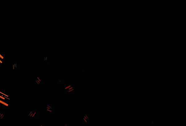Темно Оранжевый Векторный Фон Прямыми Линиями Линии Размытом Абстрактном Фоне — стоковый вектор