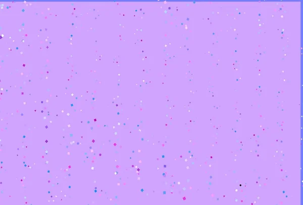 Светло Розовая Синяя Векторная Компоновка Кругами Линиями Прямоугольниками Круги Линии — стоковый вектор