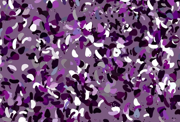 Luz Pano Fundo Vetor Roxo Com Formas Abstratas Ilustração Abstrata — Vetor de Stock