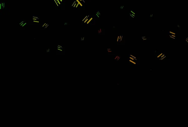 Fond Abstrait Avec Des Lumières Des Étoiles Bokeh — Image vectorielle