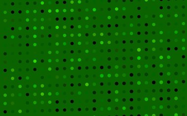 Disklerle koyu yeşil vektör dokusu.