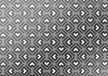 Geometrik şekillerin kusursuz deseni. vektör illüstrasyonu