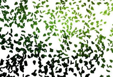 Aydınlık Çokrenkli, soyut şekilli Gökkuşağı vektör arkaplanı. Renkli rastgele şekillerle modern soyut illüstrasyon. Duvar kağıtları için zarif tasarım.