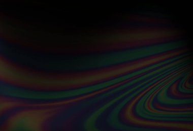 Kabarcık şekilli koyu siyah vektör şablonu. Yarım ton mermer tarzında, gradyanı olan yaratıcı illüstrasyon. Arkaplanlar için desenli dalga deseni.