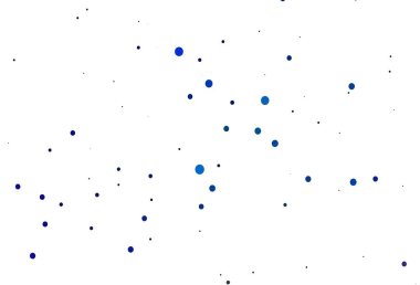 Çember şekilli açık mavi vektör düzeni. Bulanık yağmur damlaları olan soyut bir çizim. Marka kitabın için tamamen yeni bir şablon.