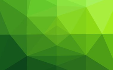 Açık Yeşil Vektör soyut mozaik deseni.