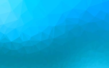 Hafif Mavili vektör bulanık üçgen deseni.