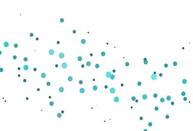 Lekeli hafif Mavili vektör kapağı. Renkli su damlaları olan modern soyut çizimler. Marka kitabınız için şablon.