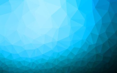 Hafif BLUE vektörü düşük poli dokusu.