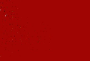 Açık yeşil, cinsiyet faktörlü kırmızı vektör deseni. Modern soyut illüstrasyon, gradyan erkek, kadın işaretleri. Fasion dergileri için şablon.