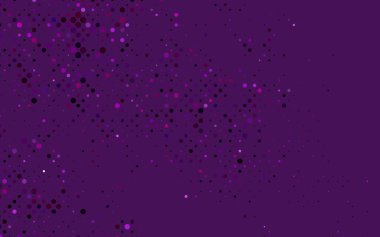 Çember şekilli hafif Mor vektör düzeni.