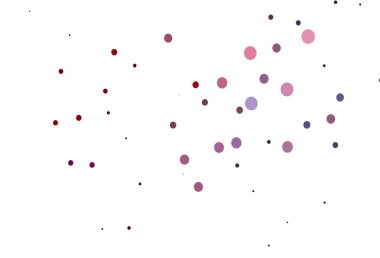 Diskleri olan açık siyah vektör dokusu. Doğa tarzında renkli baloncuklu soyut illüstrasyon. Reklamlar, broşürler için desen.