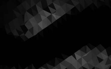 Koyu Gümüş, Gri vektör çokgen yerleşimi.