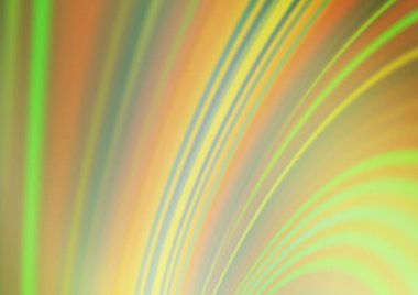 Açık Yeşil, Sarı vektör bulanık ve renkli şablon.